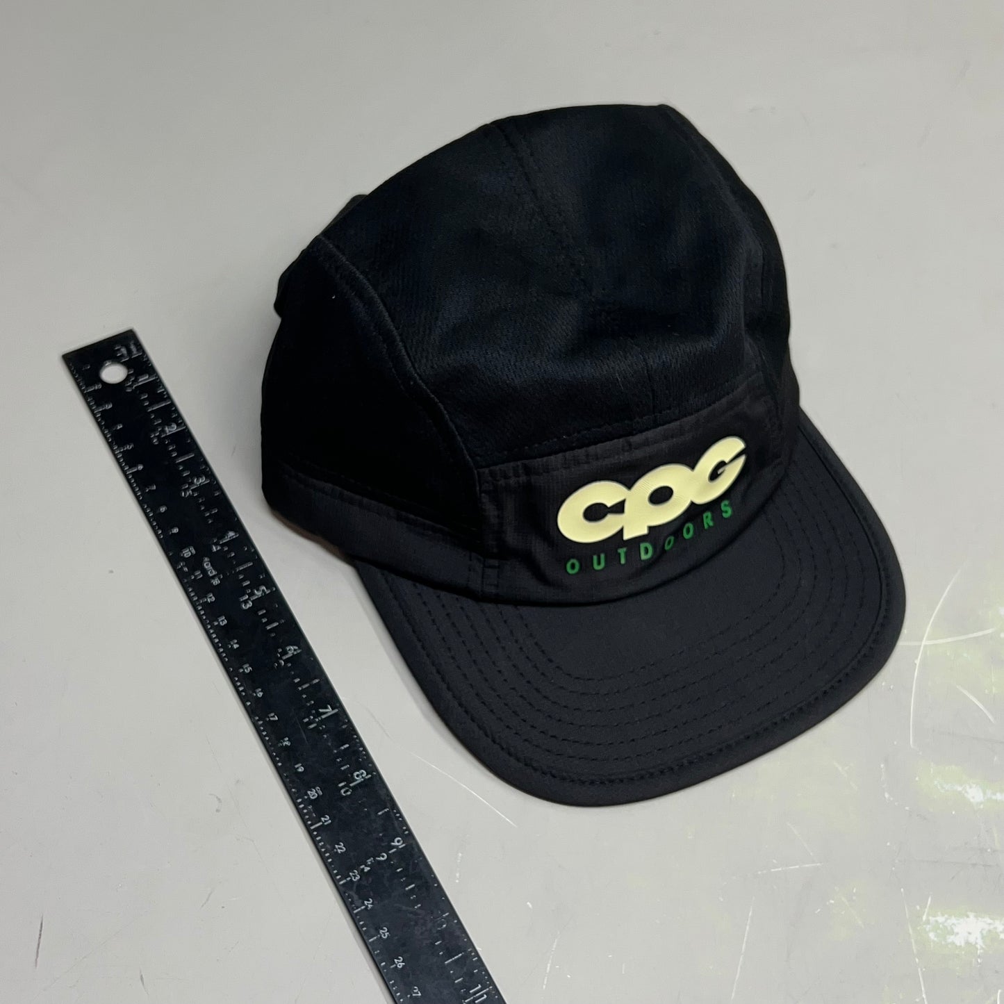 CPG Adjustable Ultra Breathable Outdoors Soft Brimmed Hat One Size Black