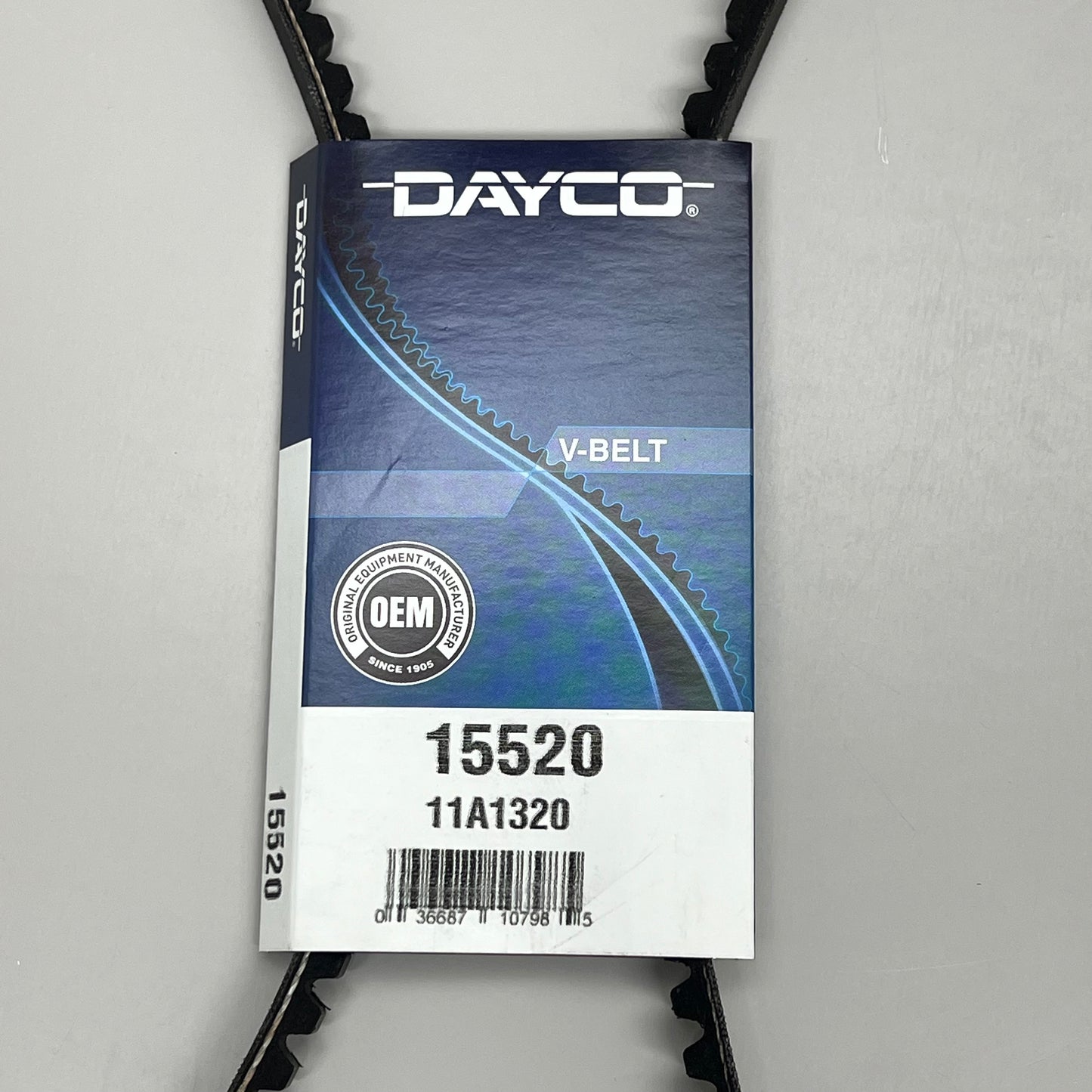 DAYCO (2 PACK) High Performance V-Belt Effective Length 52" Bottom Cog 15520 OEM