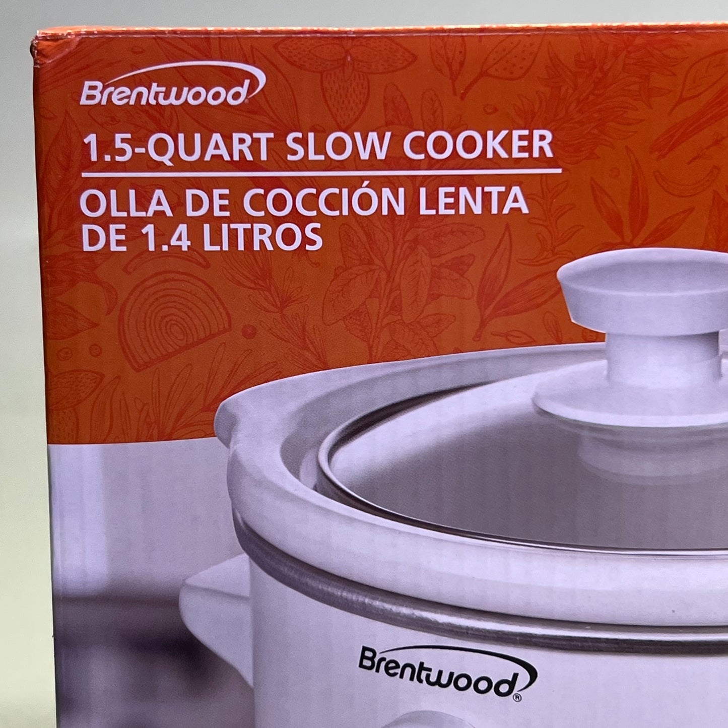 BRENTWOOD 1.5 Quart Slow Cooker SC-115W