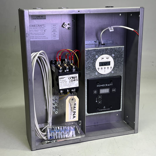 HOMECRAFT Digital Sauna Control Operating 208/240V 75 AMP TKE-24-D