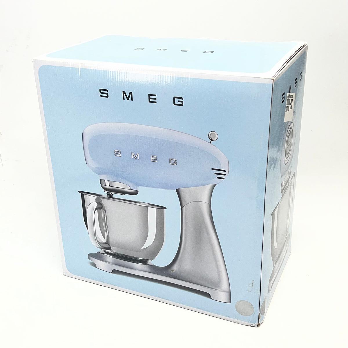 SMEG Kitchen Stand Mixer Full Color 50's Style 600w Glossy Silver SMF03PBEU