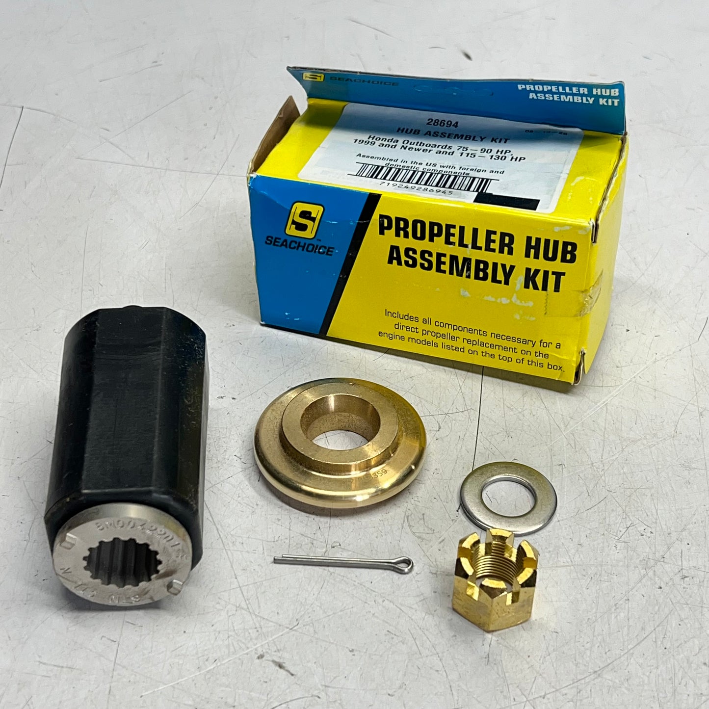 SEACHOICE Propeller Hub Assembly For Honda Outboards 75-90 Hp 1999 & Newer 28694