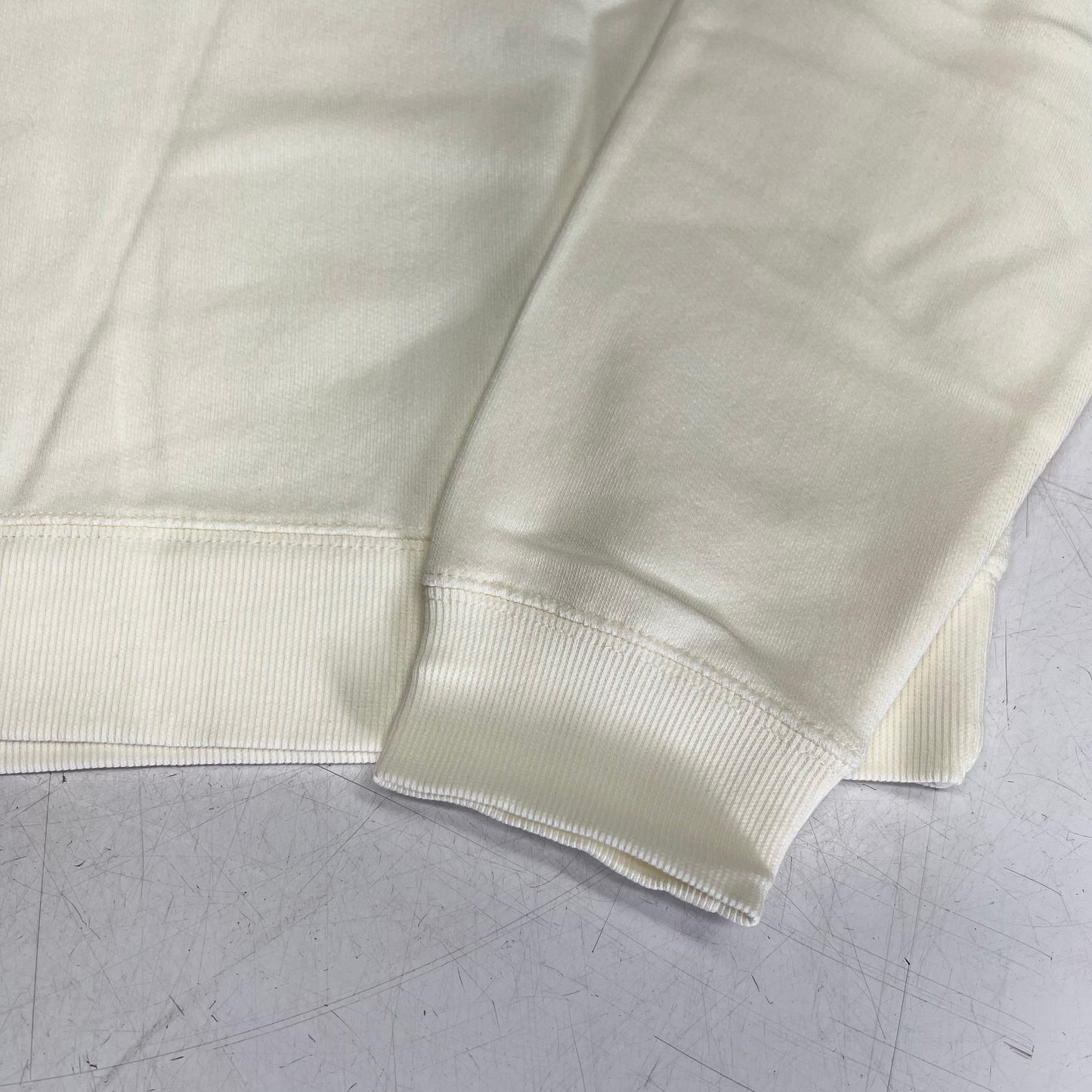 CLOUD 9 Terry Sweatshirt California Inspired  Women's Sz S Antique White