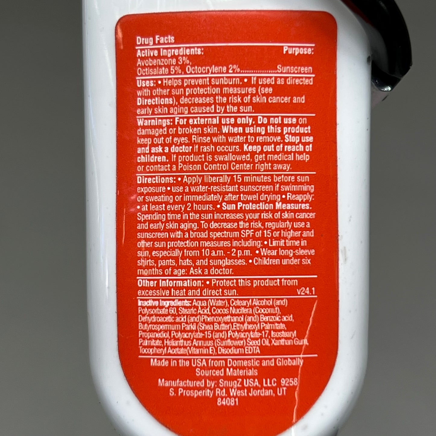 ROCKIT (5 PACK) Broad Spectrum SPF 30 Unscented Sunscreen Lotion 1.9 fl oz