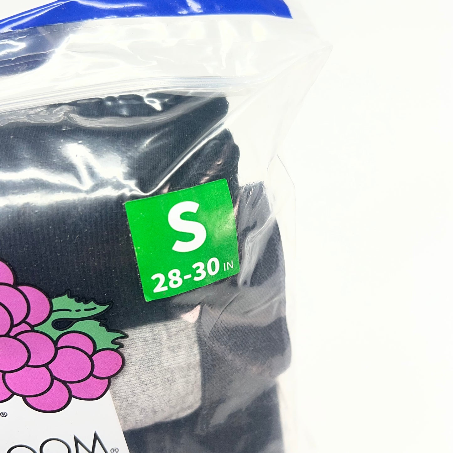 ZA@ FRUIT OF THE LOOM (5 PACK) Eversoft Breathable Fabric Boxer Breifs Men's Sz S Grey/Black 5BL76TG