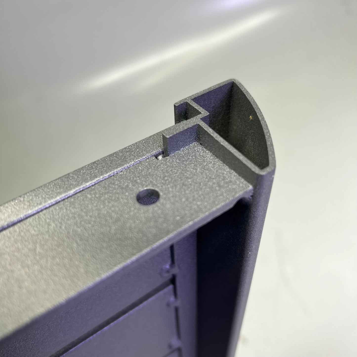 GROSFILLEX Sunset Square Low Outdoor Table 20"Heather Grey US040288 (AS-IS)