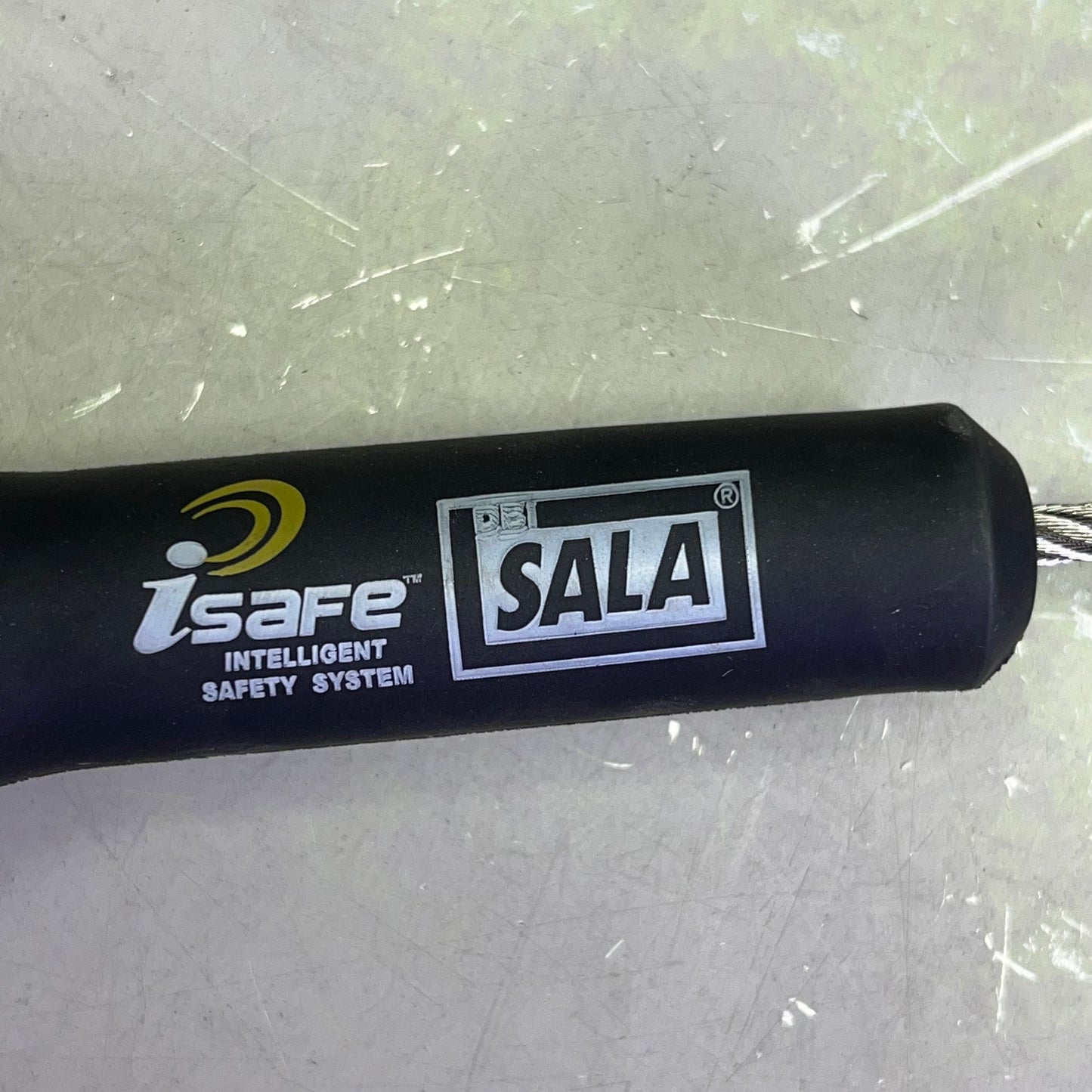 SALA Intelligent Safety System Cable & Clamp Hook 13lbs Chrome