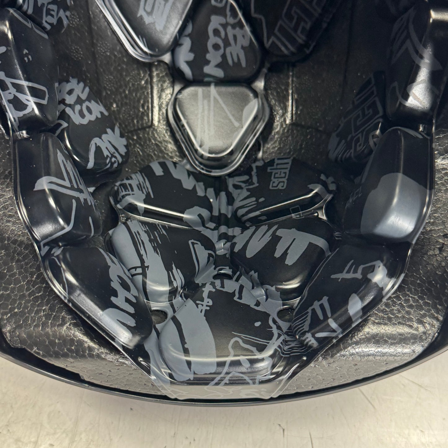SCHUTT Helmet Fb F7 Air Youth XL Bk W/ Bk Sz XL 207500