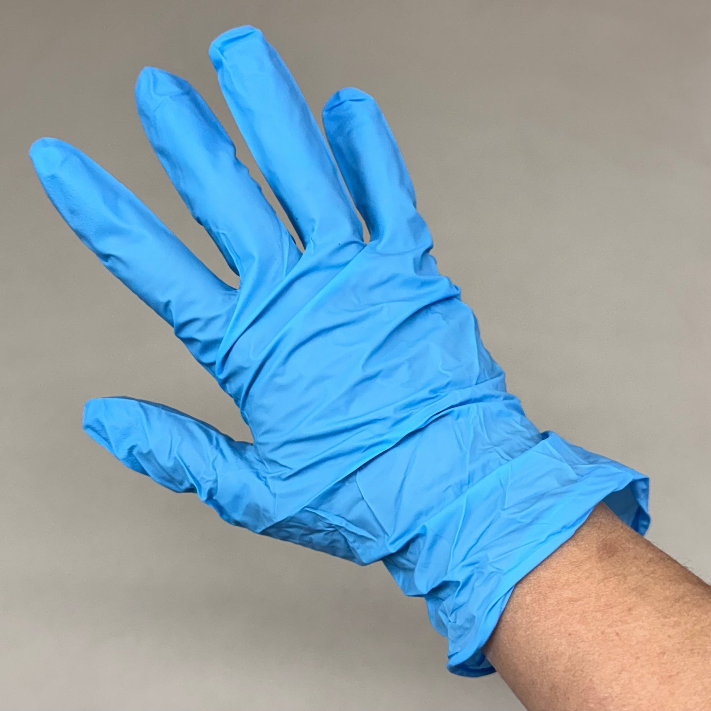 PROWORKS (100 Pack) Powder Free Nitrile Examination Gloves XL Blue GL-N135FX