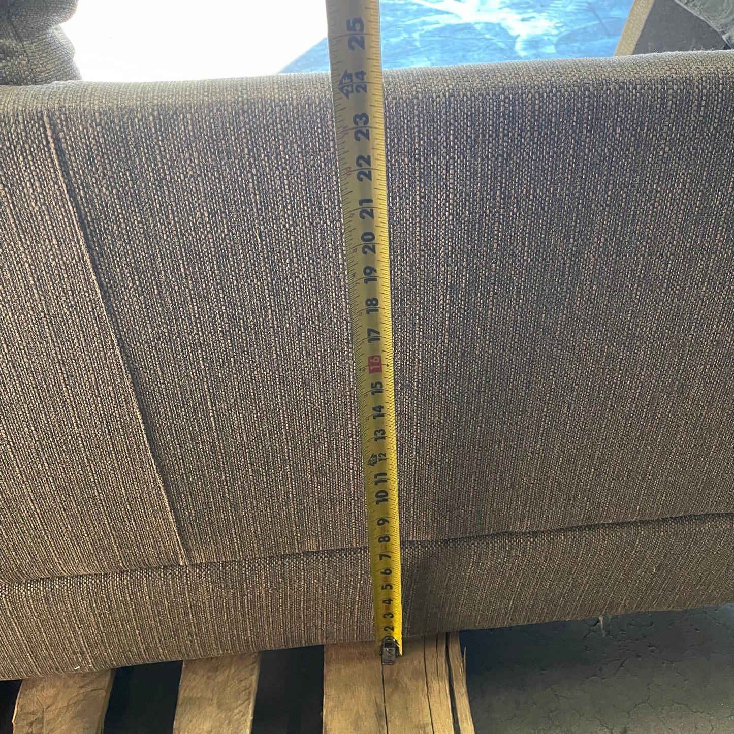 ZA@ Pallet of MIXED Sectional Couch 85” Grey (AS-IS)