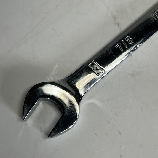 ZA@ DEWALT Ratcheting Comb Wrench Longer Panel Design 7/8" Chrome DWMT72201
