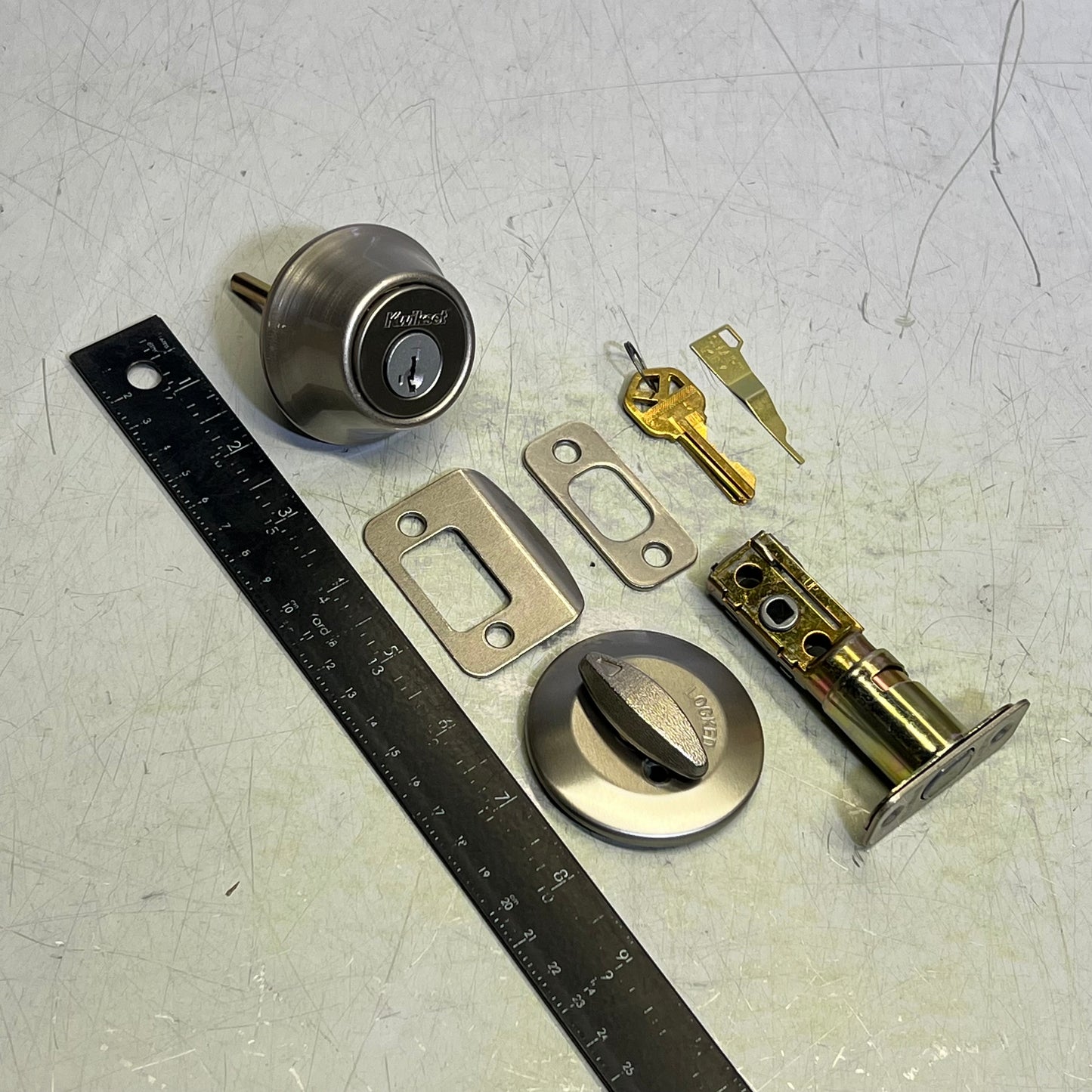 KWIKSET (2 PACK) 660 Series Single Cylinder Deadbolt Satin Nickel 96600-575