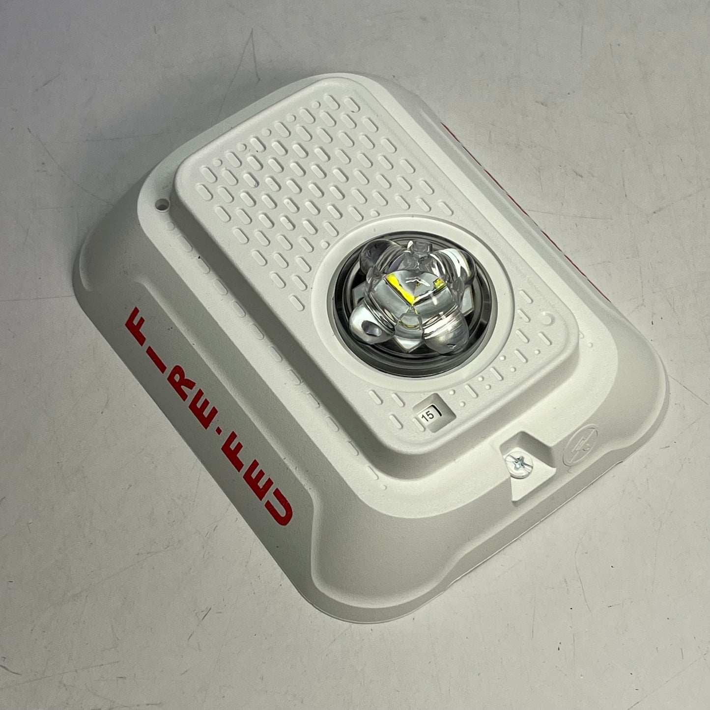 SYSTEM SENSOR LED Strobe Indoor Wall Mount Fire Alarm 24VDC White SWELD-B