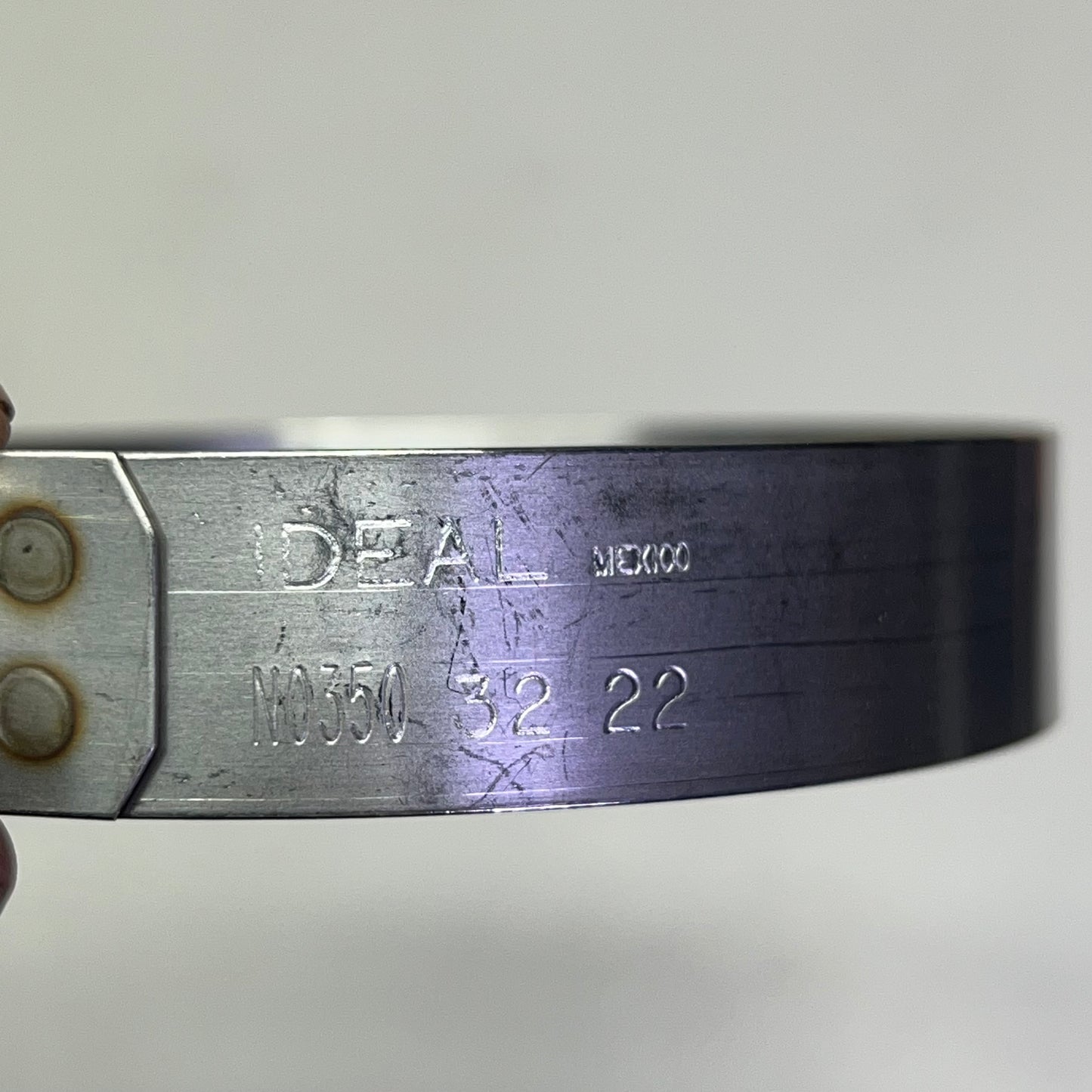 IDEAL TRIDON (2 PACK) S S Nominal T-Bolt Clamp w/ Tongue Bridge 3/4" N0350