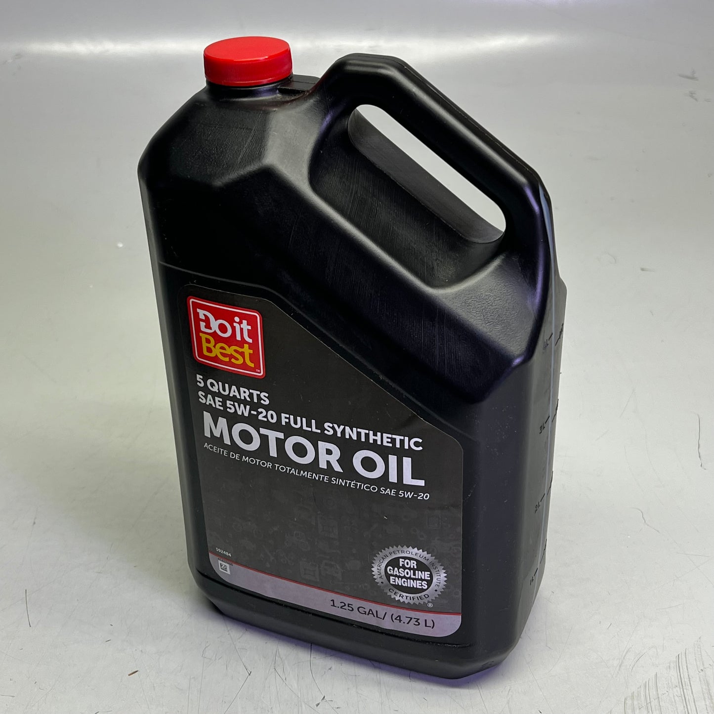 DO IT BEST (3 PACK) Full Synthetic Oil 5W-20 1.25 Gal - 5 Quarts 592484