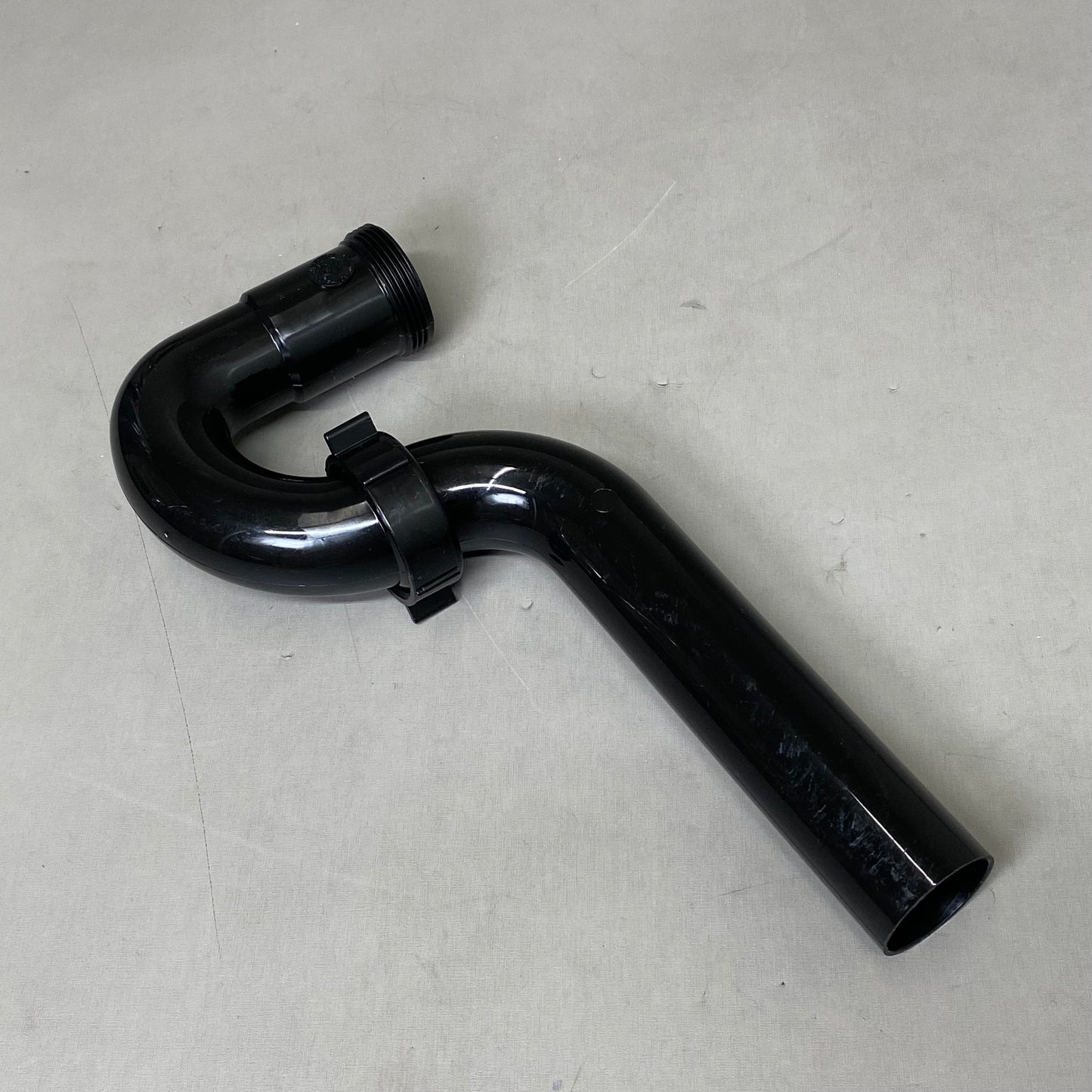 PROFLO Plastic P-Trap Slip Joint PVC Marvel Connector 1-1/4" Black PFPTP101