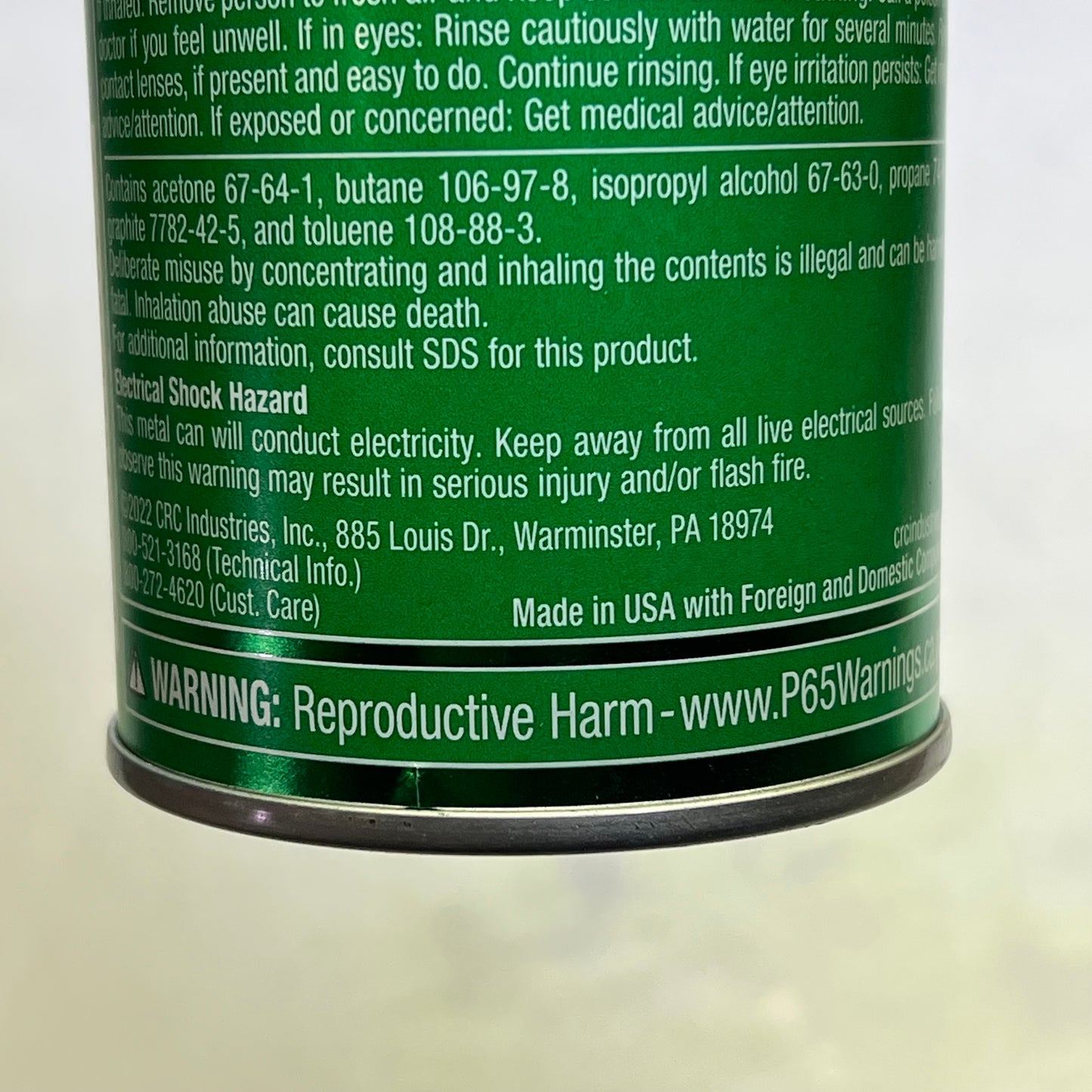 CRC (2 PACK) Dry Graphite Lube Aerosol Effective Up To 850 Degrees 10 Oz 1003362