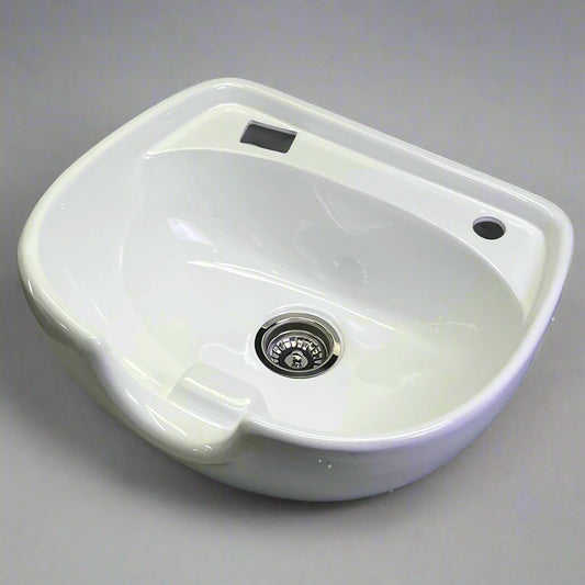 BUY-RITE Head Spa Waterfall Attachment For Shampoo Bowls 24"L x 20"W x 9"H White TS-019