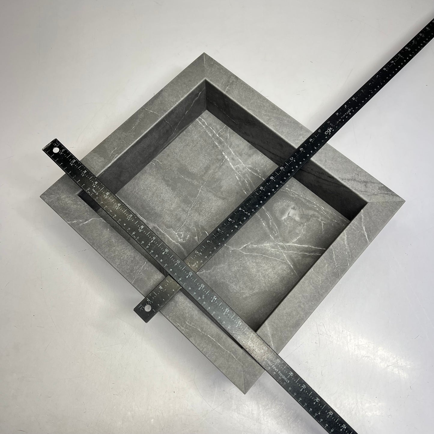 PALISADE Shower Niche Cracked Slate Horizonal/Vertical 12"x14"x3.5" Grey 53|618