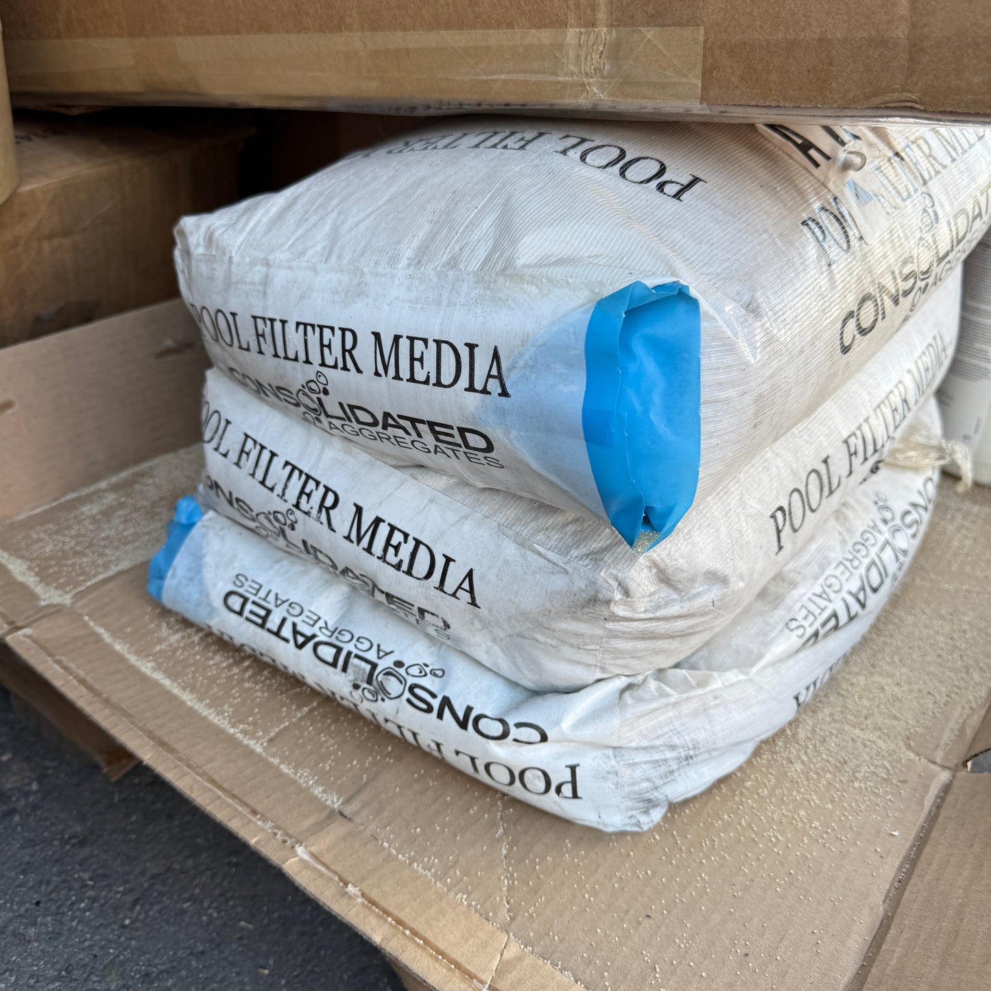 ZA@ Pallet of MIXED 3M Gloss Overlaminate, Blank Checks, Pool Filter Media, Arm Pads, Wipes, & MORE!