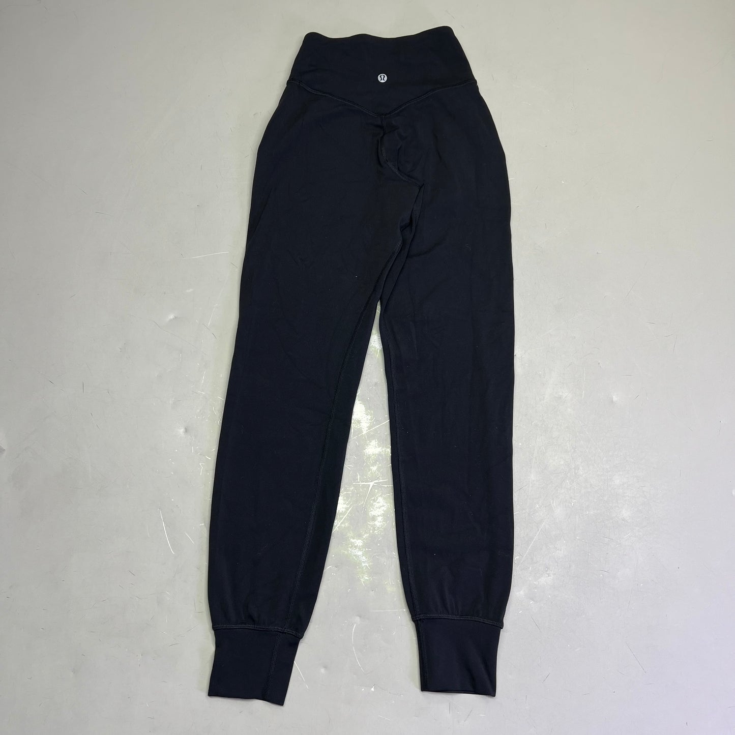 LULULEMON Butter Soft High Rise Cuffed Leggings Women's Sz 0 Black (Pre-Owned)