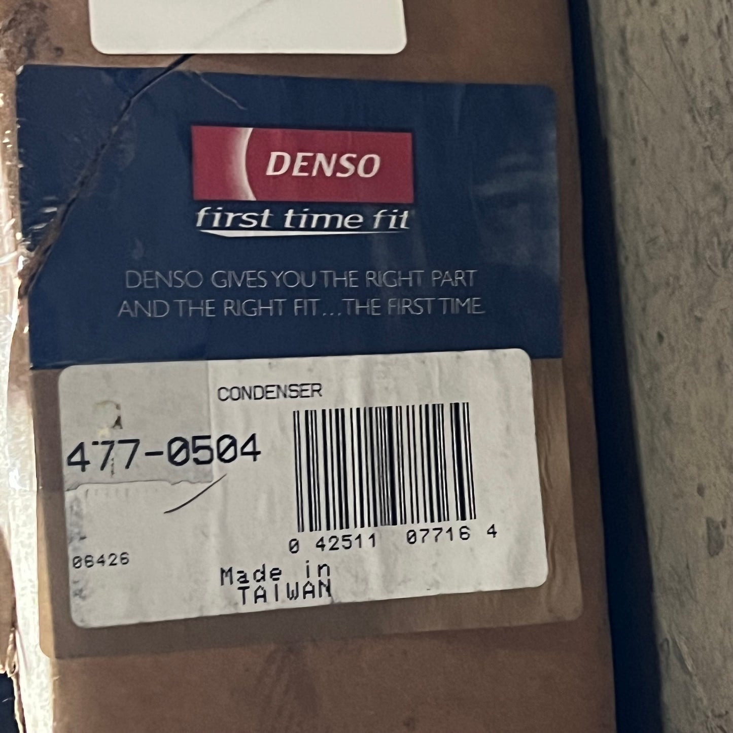 DENSO A/c Condenser for Toyotas Tacoma 2001-04 477-0504
