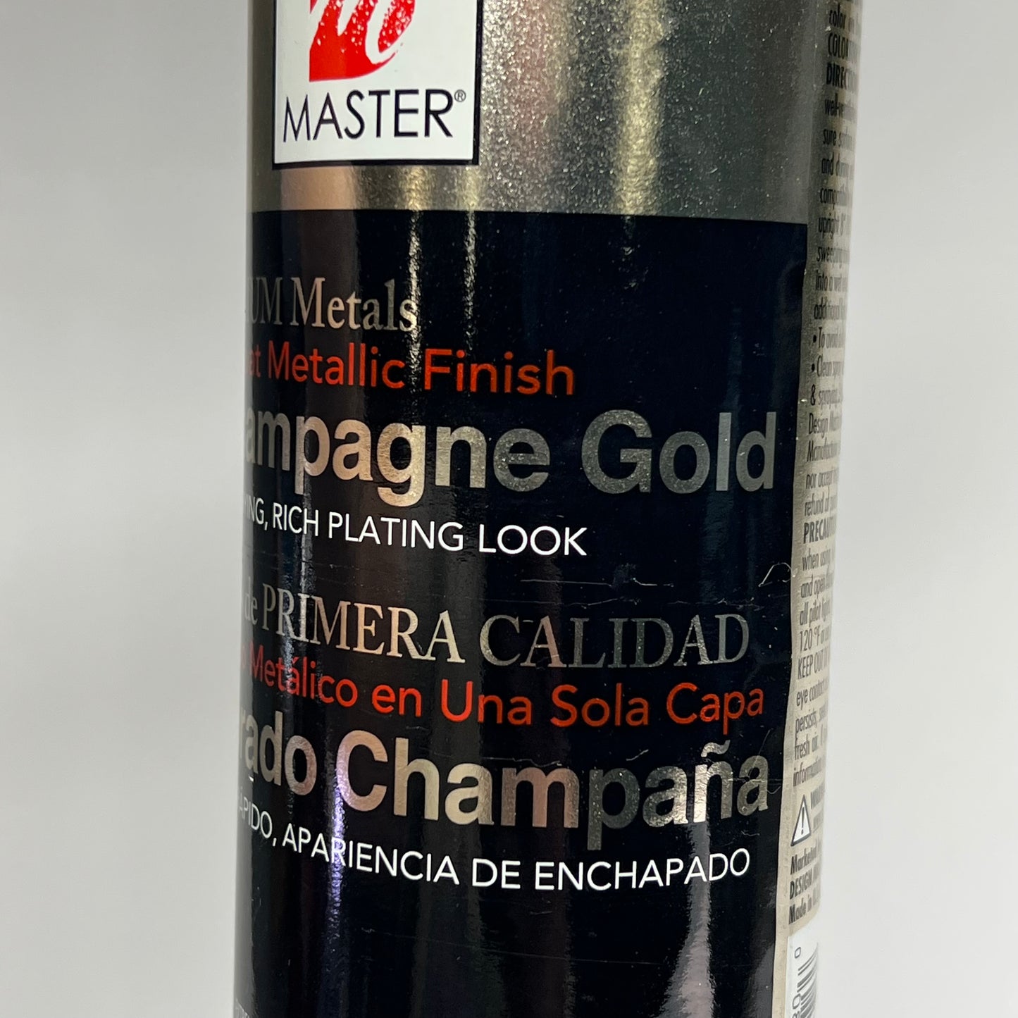DESIGN MASTER (2 PACK) Premium Metals Metallic Finish 11oz Champagne Gold 242