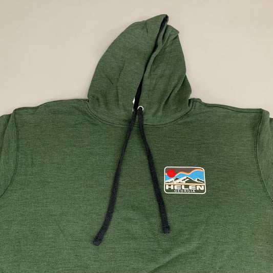 LONEROCK Helen Georgia Tie Hoodie Sz 3X-Large Green