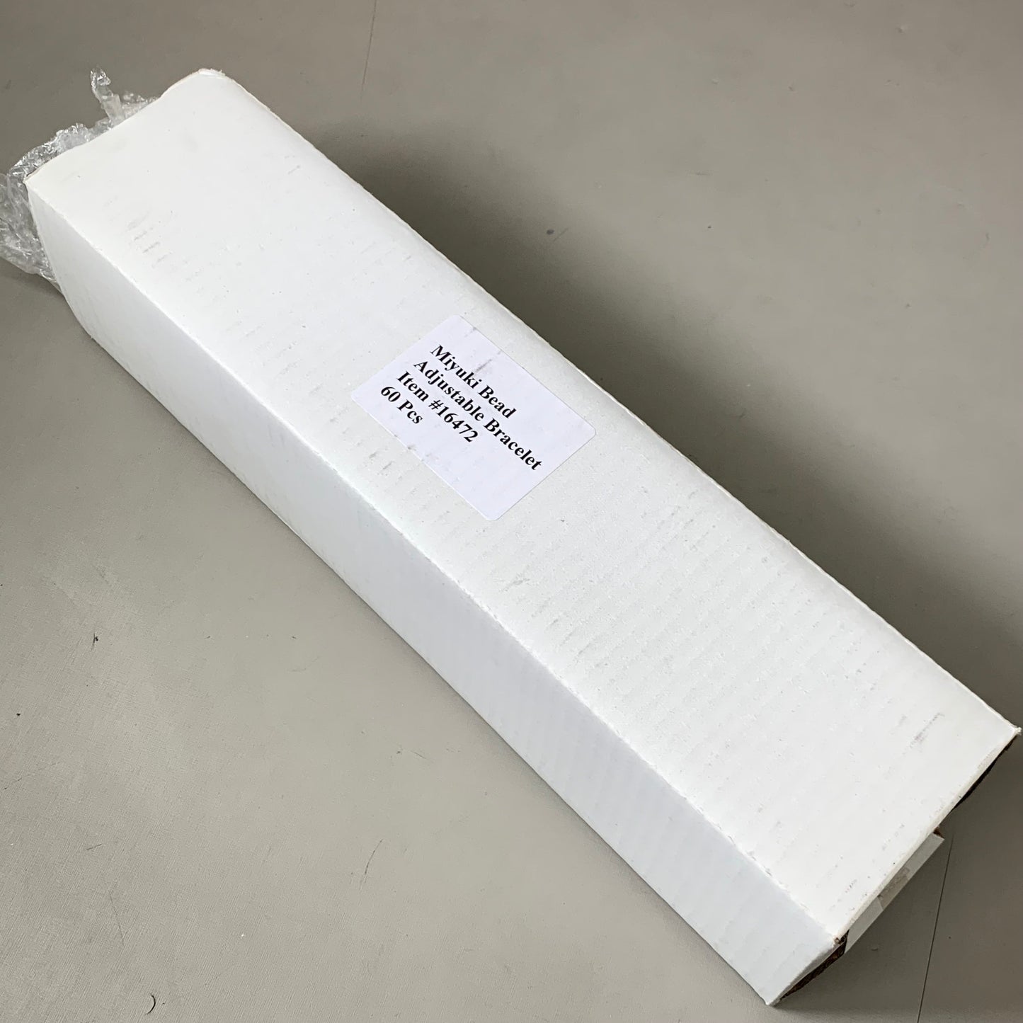 ZA@ UNKOWN BRAND (60 PACK) Miyuki Bead Adjustable Bracelets W/ Display Assorted Designs  16472 A