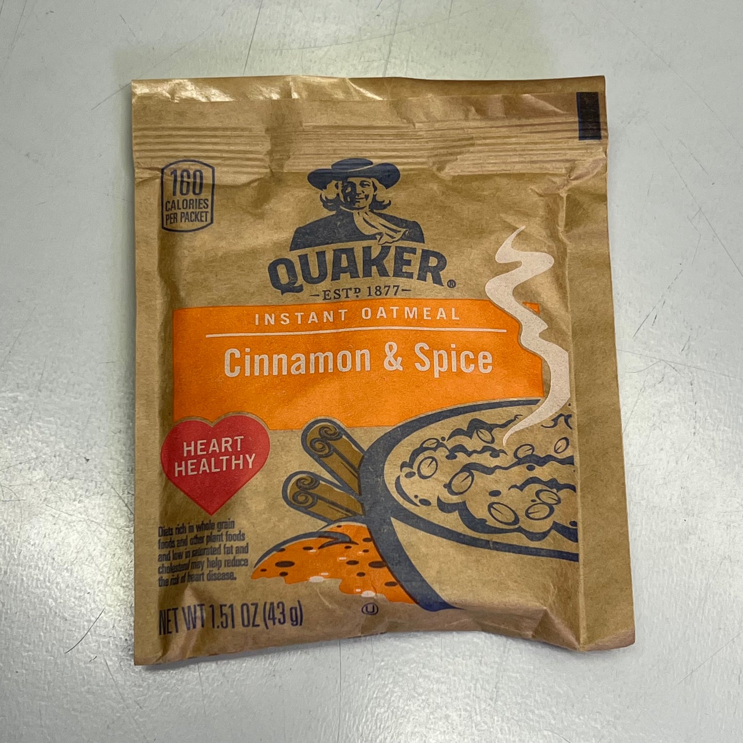 QUAKER (64 COUNT) Instant Oatmeal Variety Box 1.51 Oz 31682 BB 05/26