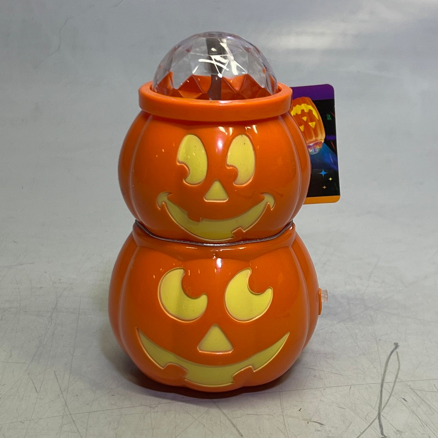 MAGIC SEASON Halloween Table Show 360 Rotation, Orange 702922