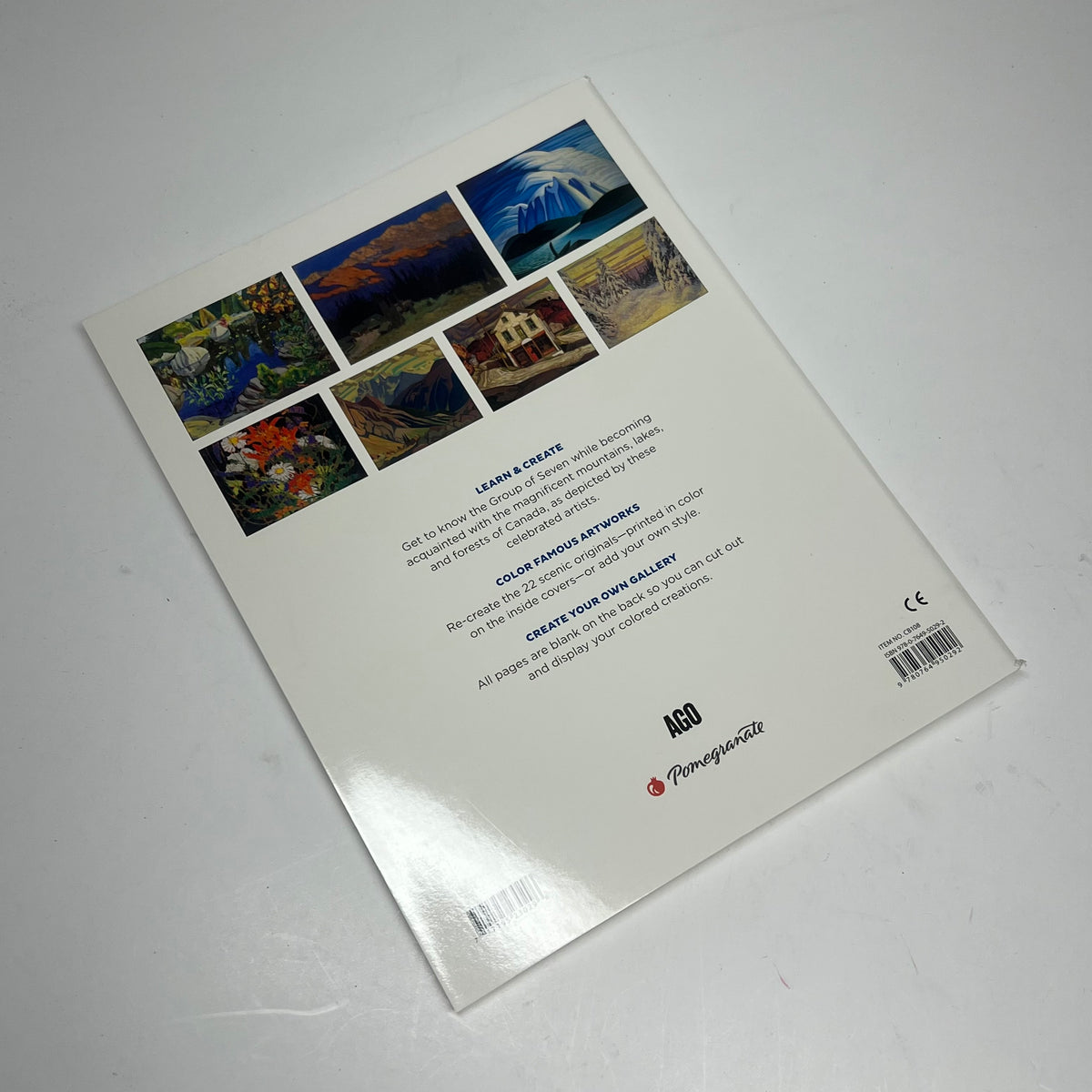 ZA@ POMEGRANATE Group Of Seven Coloring Book Soft Cover 22 Images