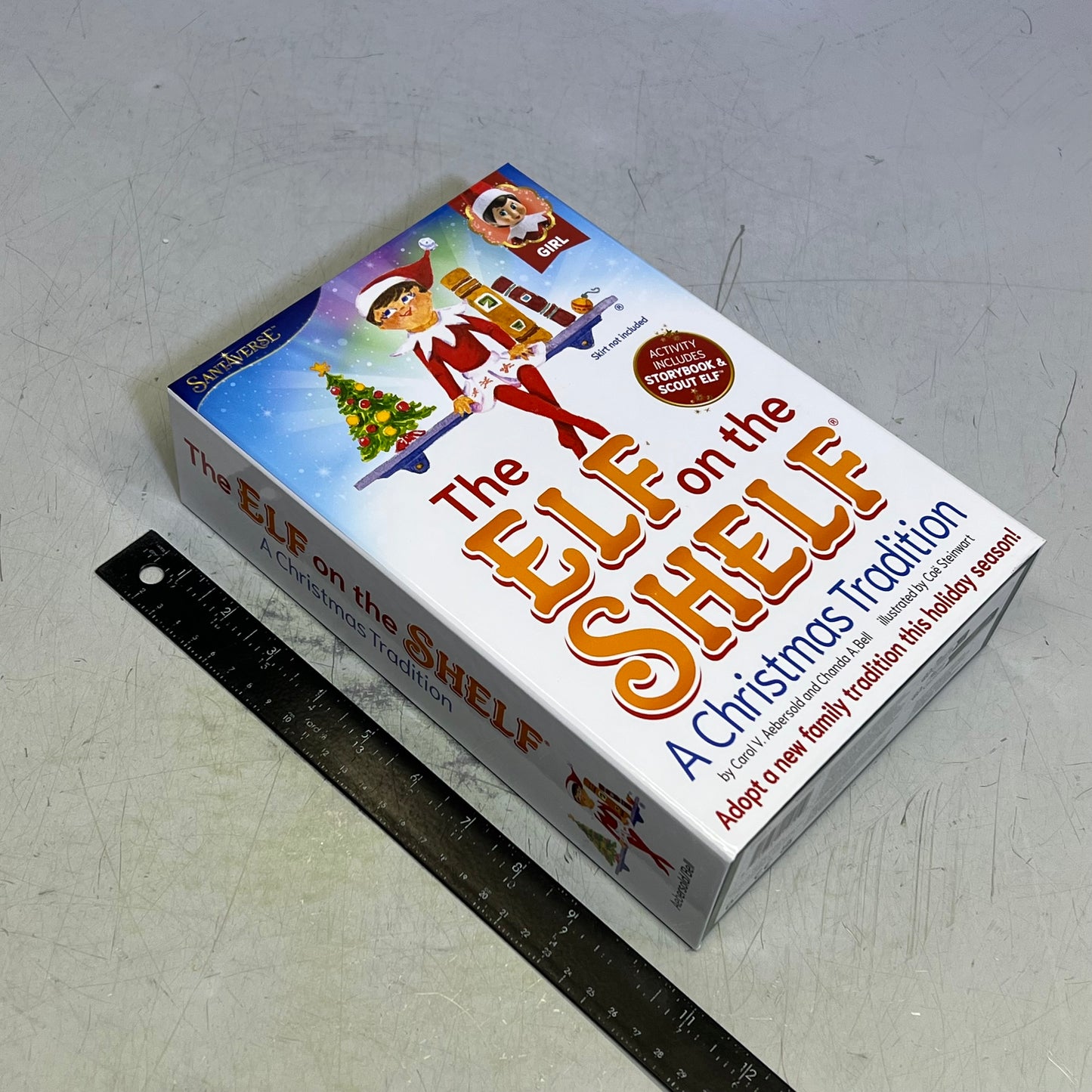 SANTAVERSE The Elf On The Shelf Doll & Hardback Book A Christmas Tradition