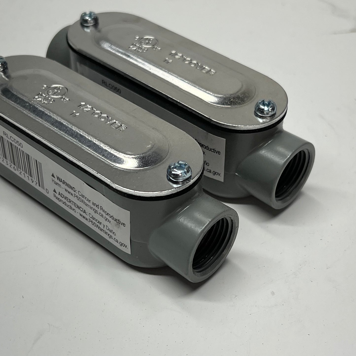 TAYMAC (2 PACK) Type-c Conduit Fitting W/ Nbr Synthetic Gasket 1/2" Hub RLC050