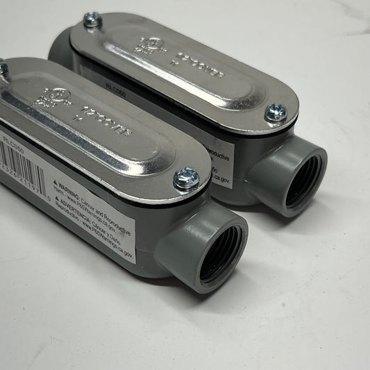 TAYMAC (2 PACK) Type-c Conduit Fitting W/ Nbr Synthetic Gasket 1/2" Hub RLC050