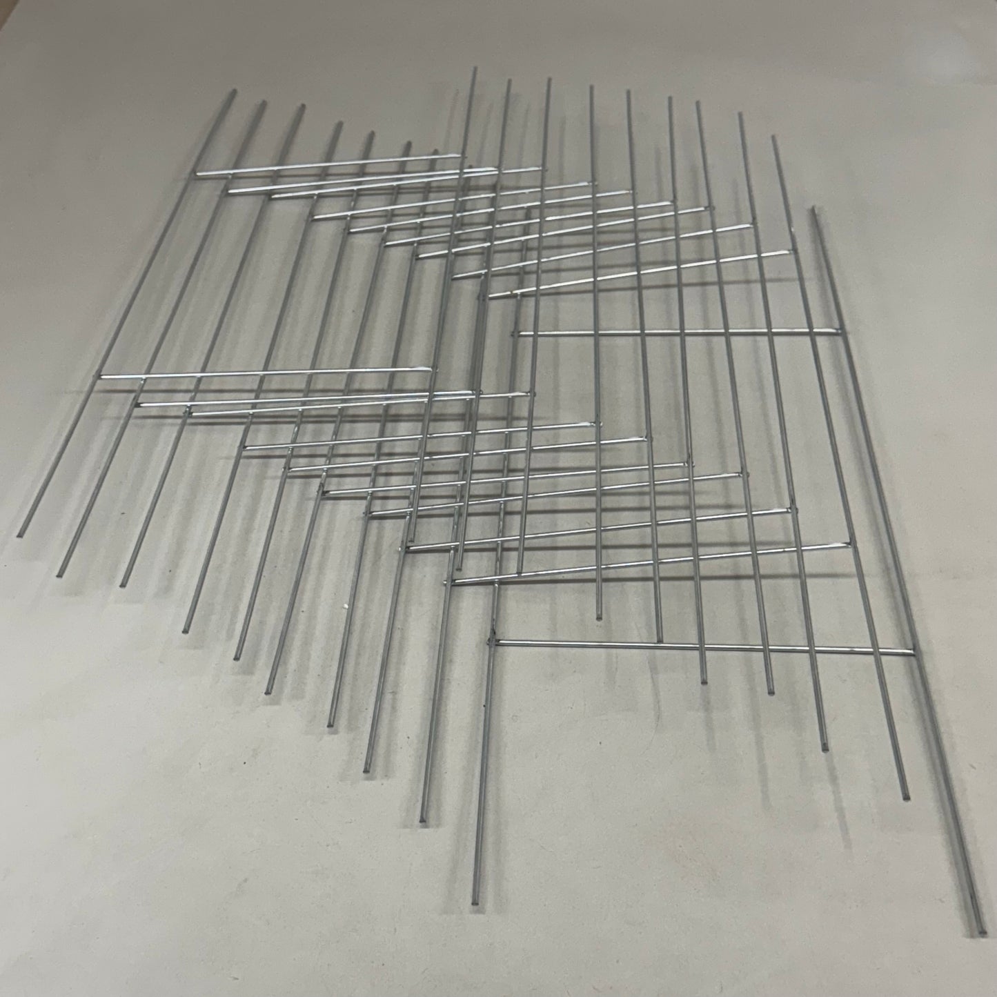 (10 Pack) Galvanized 9-Gauge Steel Wire H-Stakes 10"x30" Steel