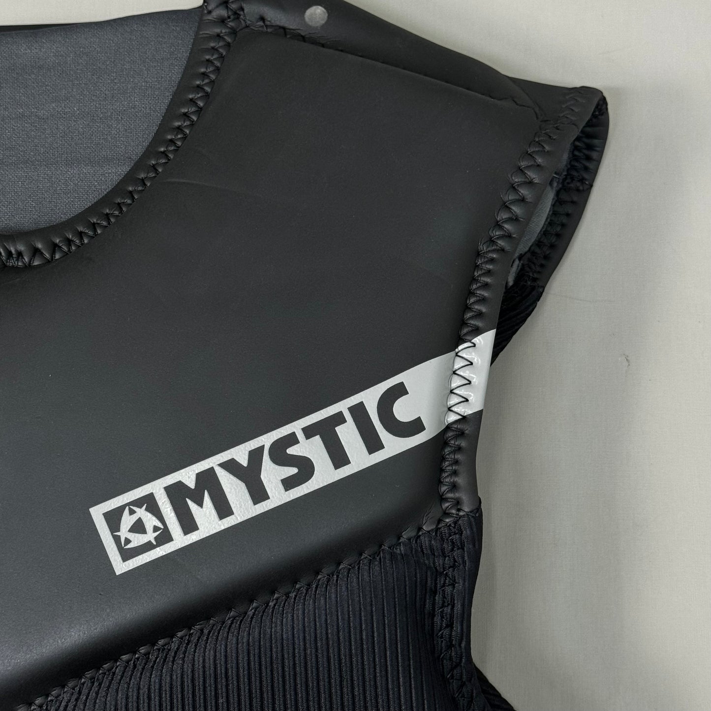 MYSTIC Block Impact Vest YKK Front-Zip & Clash Foam Sz 2XL Black 35005.200107