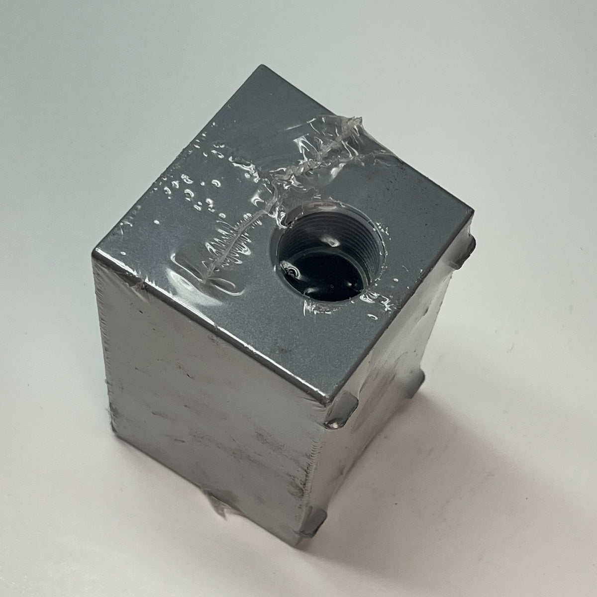 BELL OUTDOOR Single Gang Deep Weatherproof Box Aluminum 3/4" Grey 5386-0
