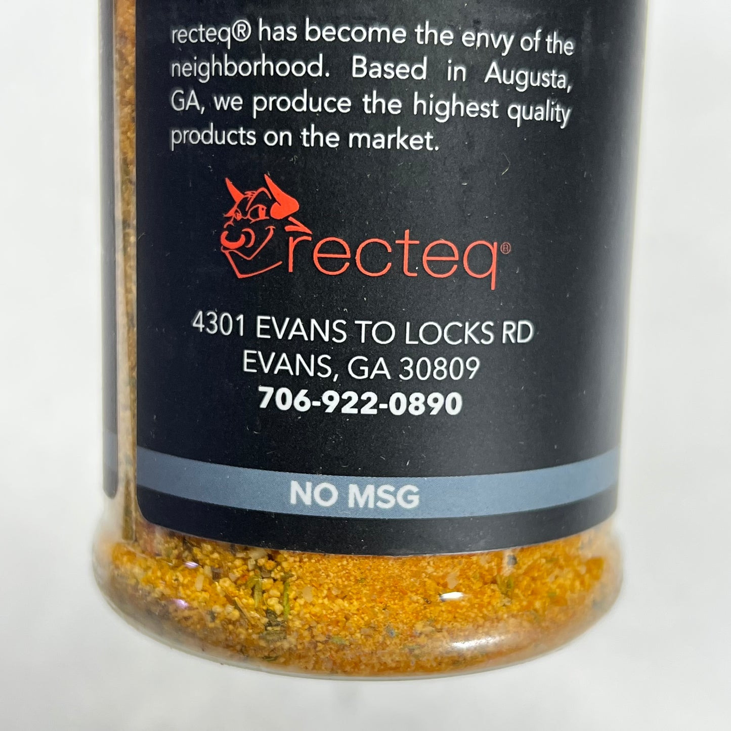 RECTEQ Chef Jhon's Soul Powder Rub Hot Lemon Pepper Seasoning  11.4 oz BB 09/27