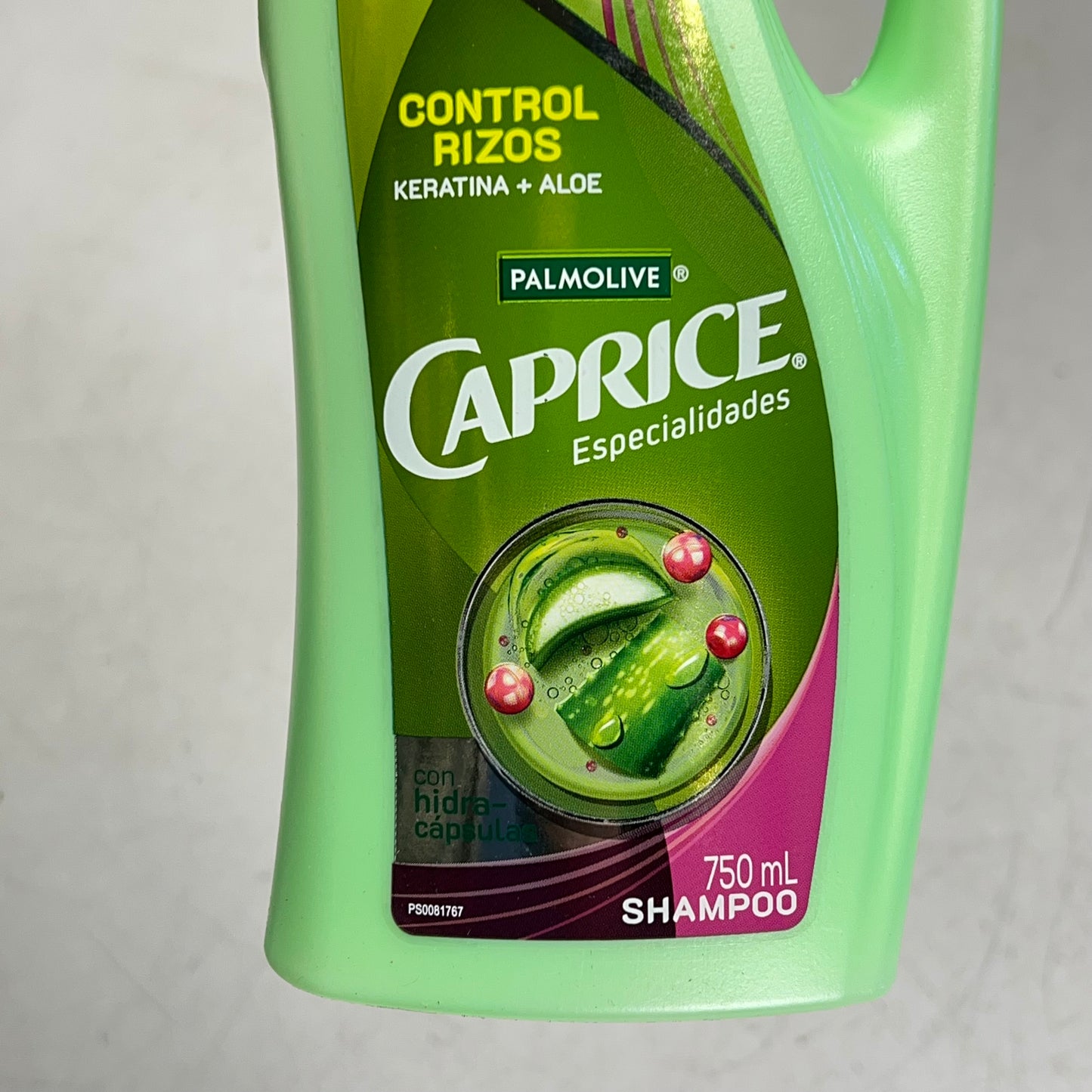 PALMOLIVE  (2 PACK) Caprice Control Rizos Keratina + Aloe Shampoo 750 mL