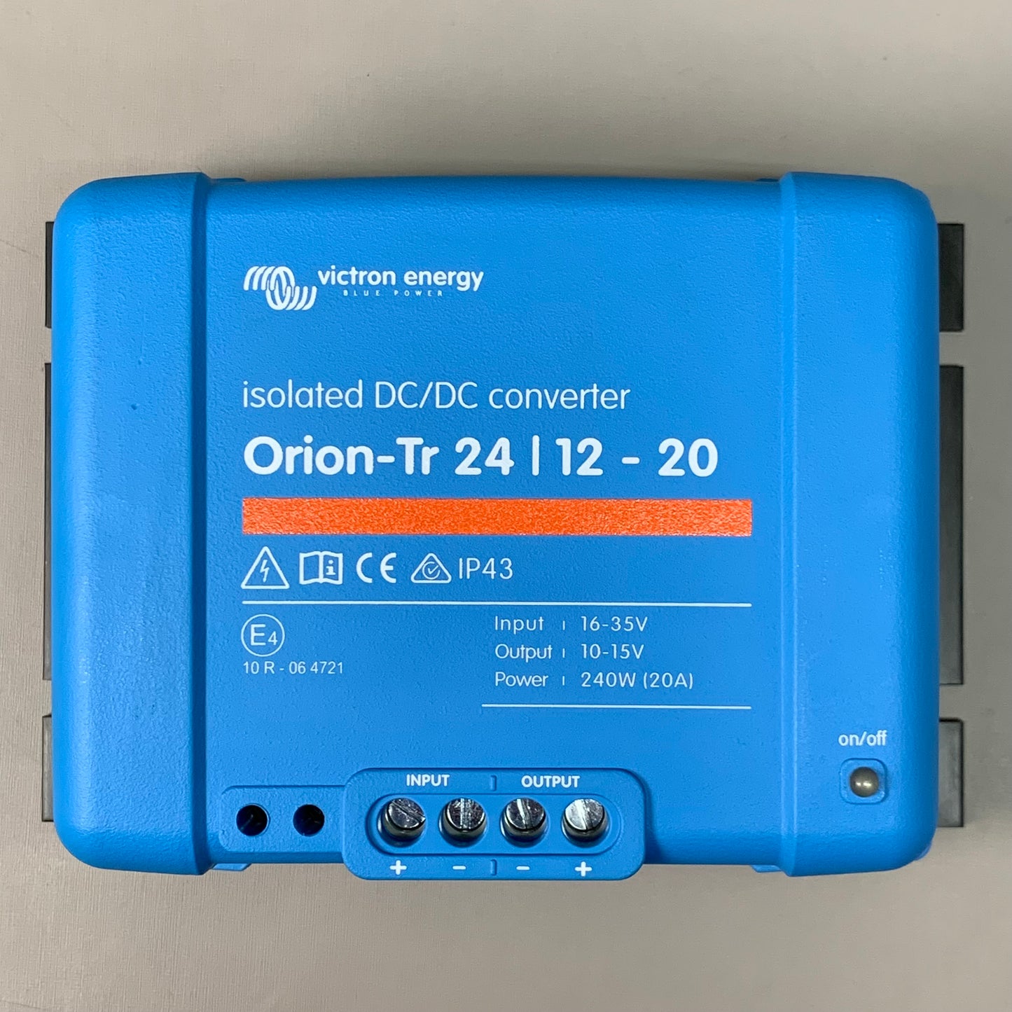 VICTRON Energy Isolated DC/AC Converter Orion-Tr 24/12-20A 240W ORI241224110 (New)