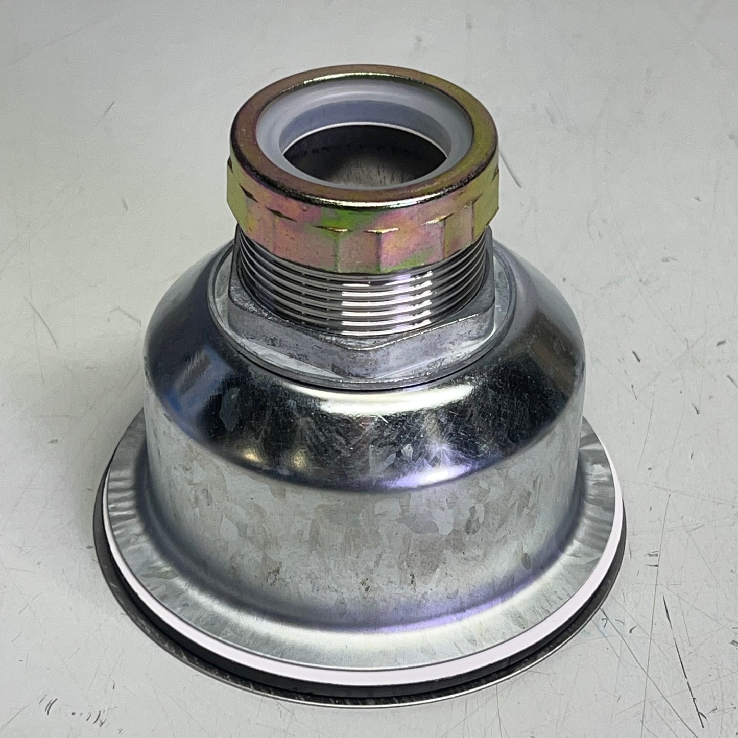 ZA@ DEARBORN (2 PACK) Deep Locking Cup Sink Basket Strainer For Deep Cast Iron Sinks NO. 18 Chrome 7011232 C