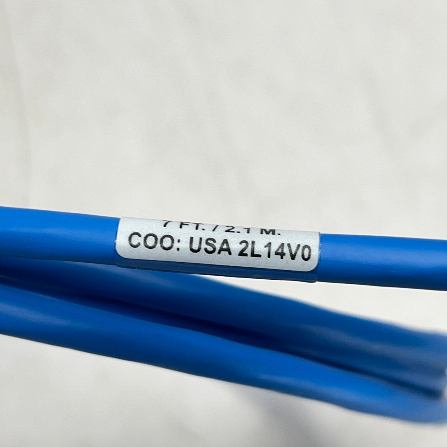 LEVITON Uni Patch Cord Superior Alien Crosstalk Suppression 7' 6A 6AS10-7L