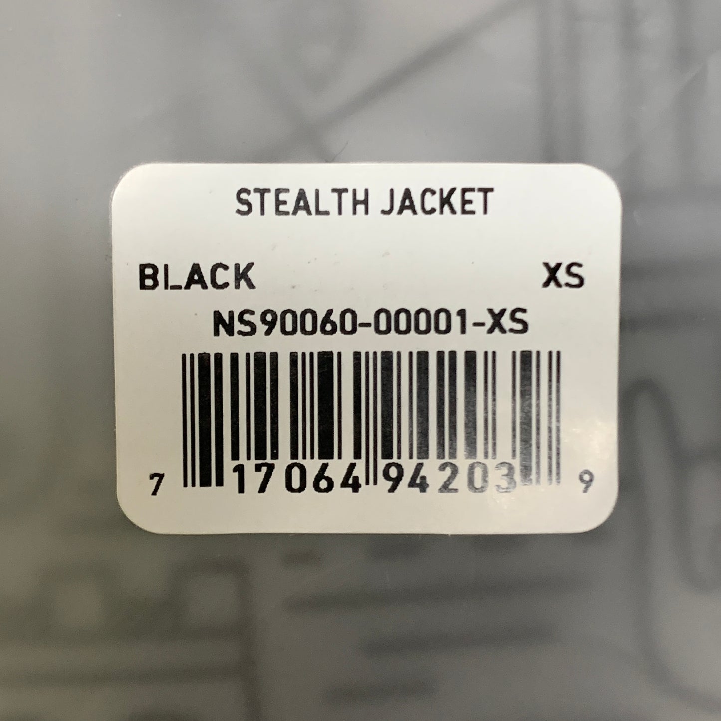 NATHAN Stealth Jacket W/ Hood Men's Black Size XS NS90060-00001-XS