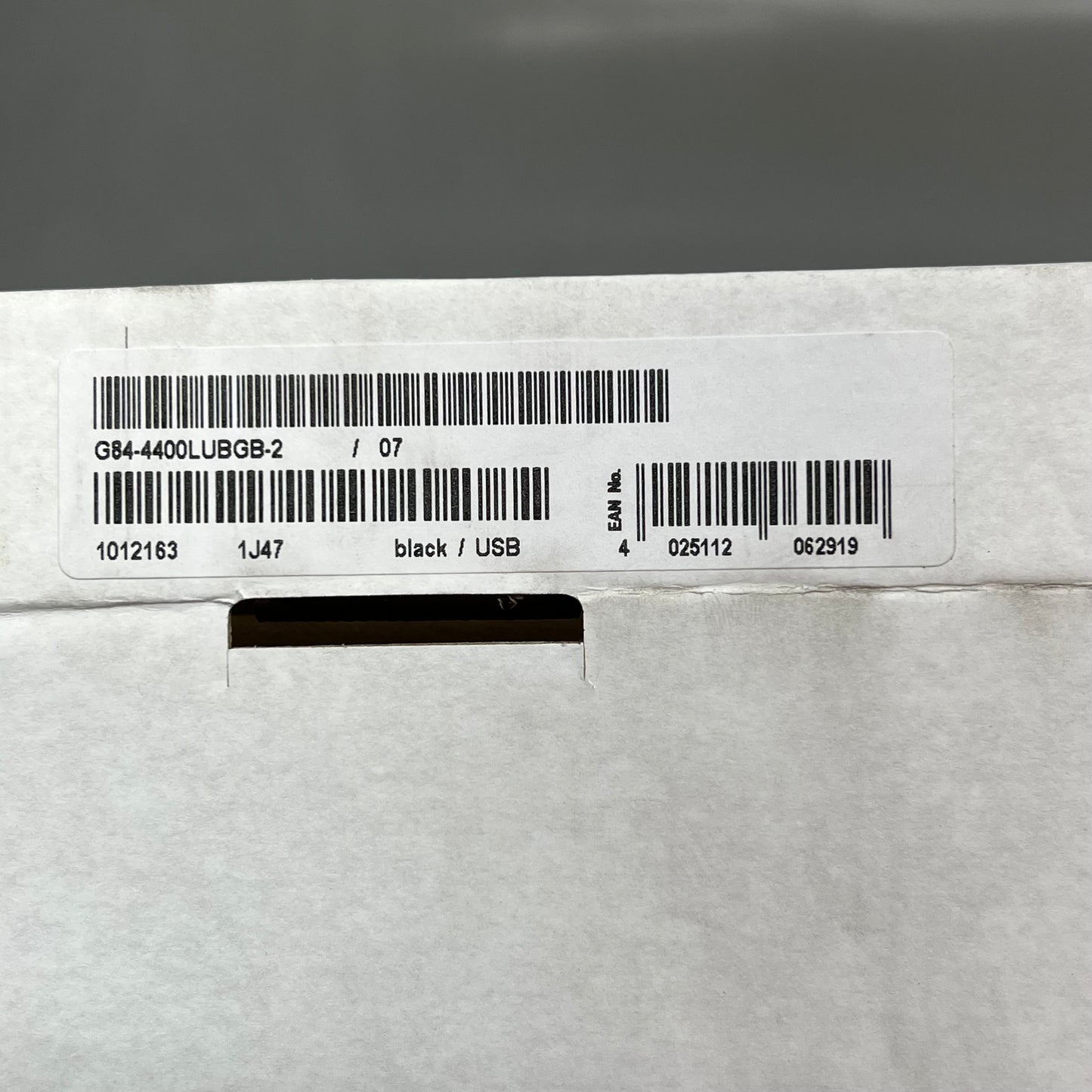 CHERRY Compact Keyboard W/ Trackball & Mouse Buttons 83 Key  Black G84-4400