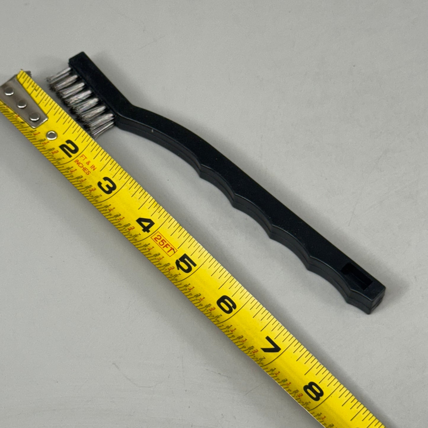 (40 Brushes, 1 Box) Anti-Static Hand Tool Brushes For Removing Dirt 7" Overall Length Black (New Other- Slightly Damaged Packaging)