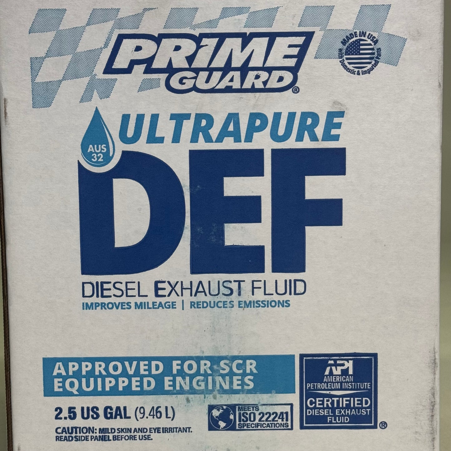 PRIME GUARD Ultrapure Diesel Exhaust Fluid 2.5 gal White PRIM00250