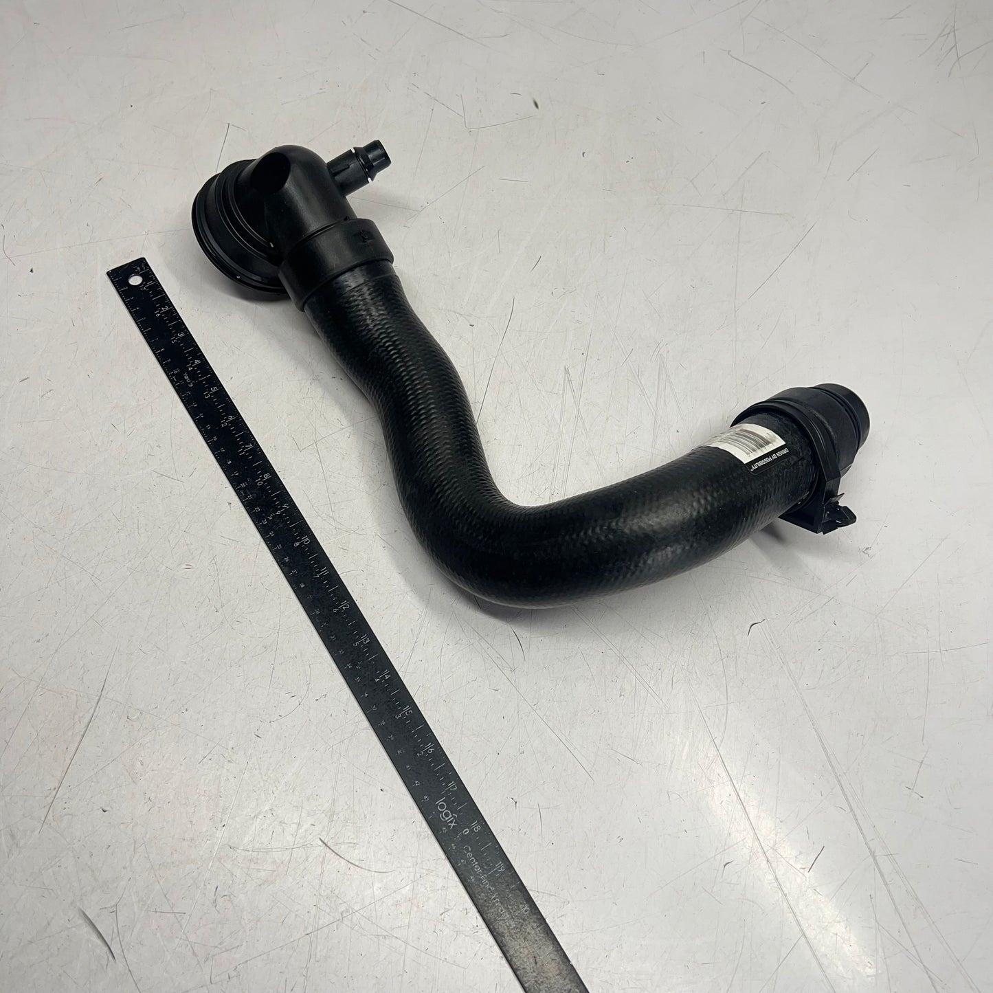 GATES Coolant Hose for Ford Super Duty Vehicles 25"L Black 24415