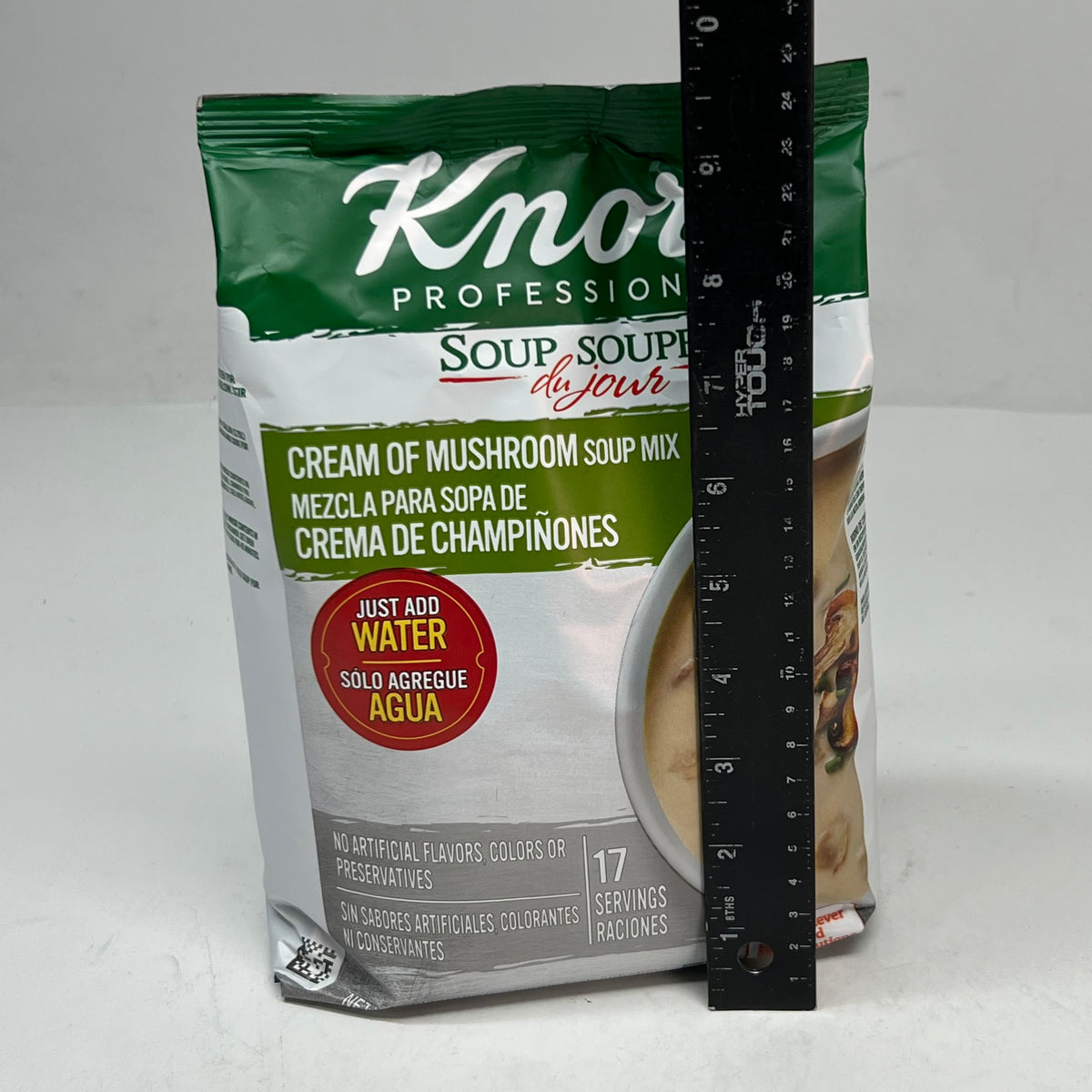 KNORR (4 PACK) Cream of Mushroom Naturally Flavored 19.6 oz. 68408120 BB 02/28