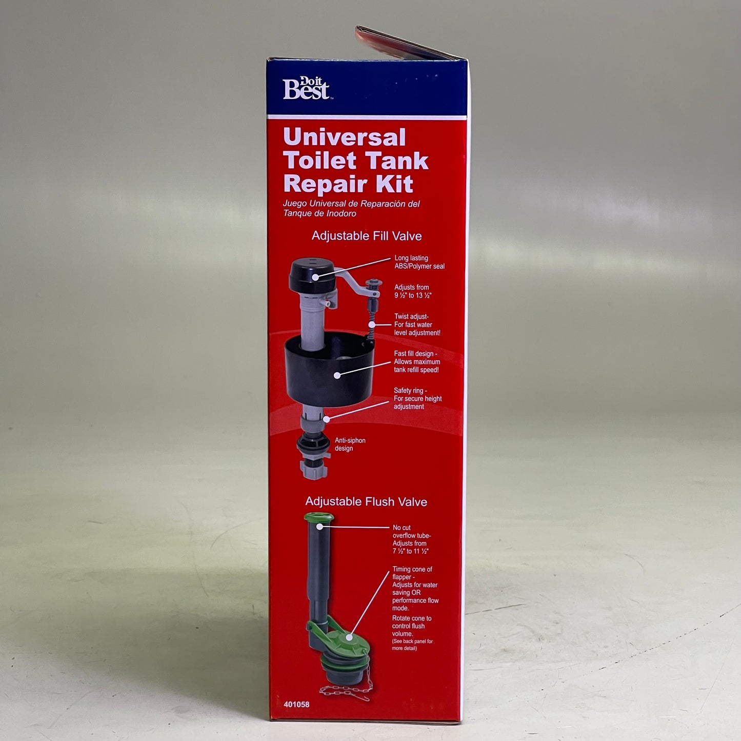 DO IT BEST Universal Toilet Tank Repair Kit DIB830-16BX 401058